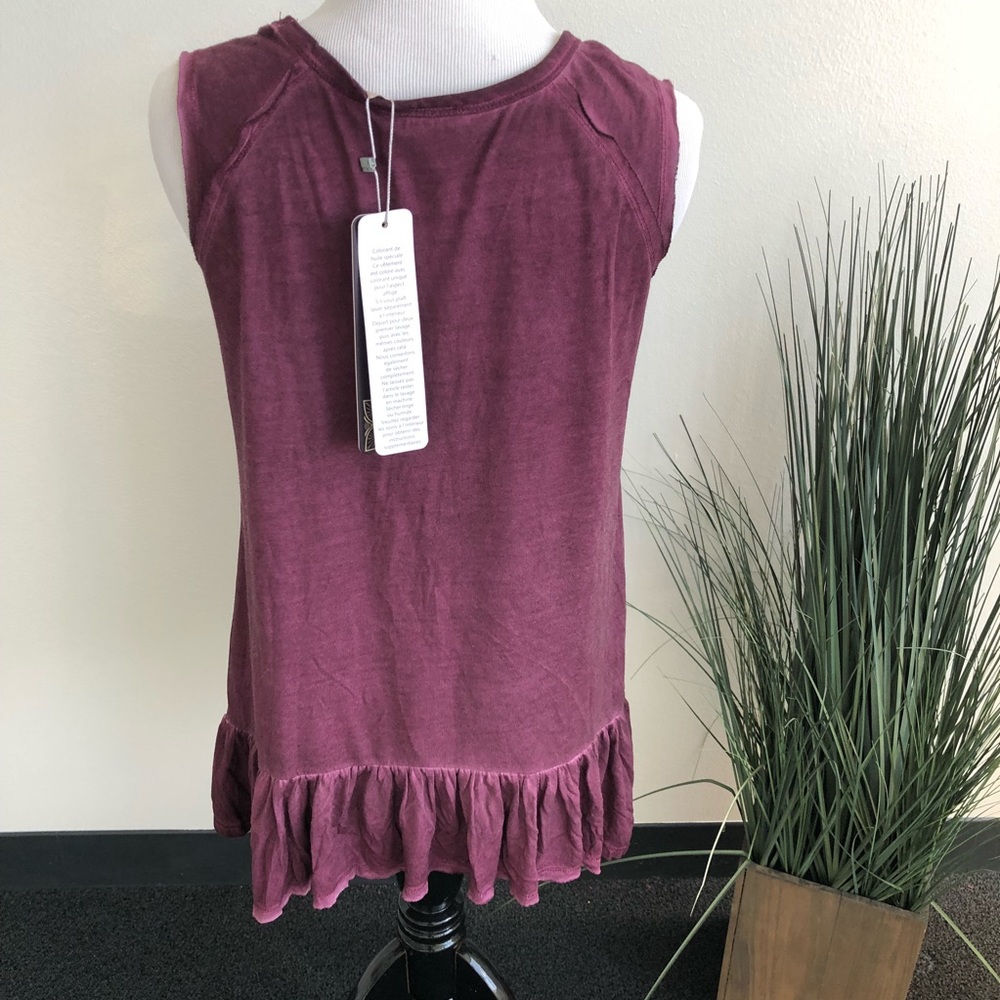 Rachel Ruffled Up Tank - Picture 2 of 4